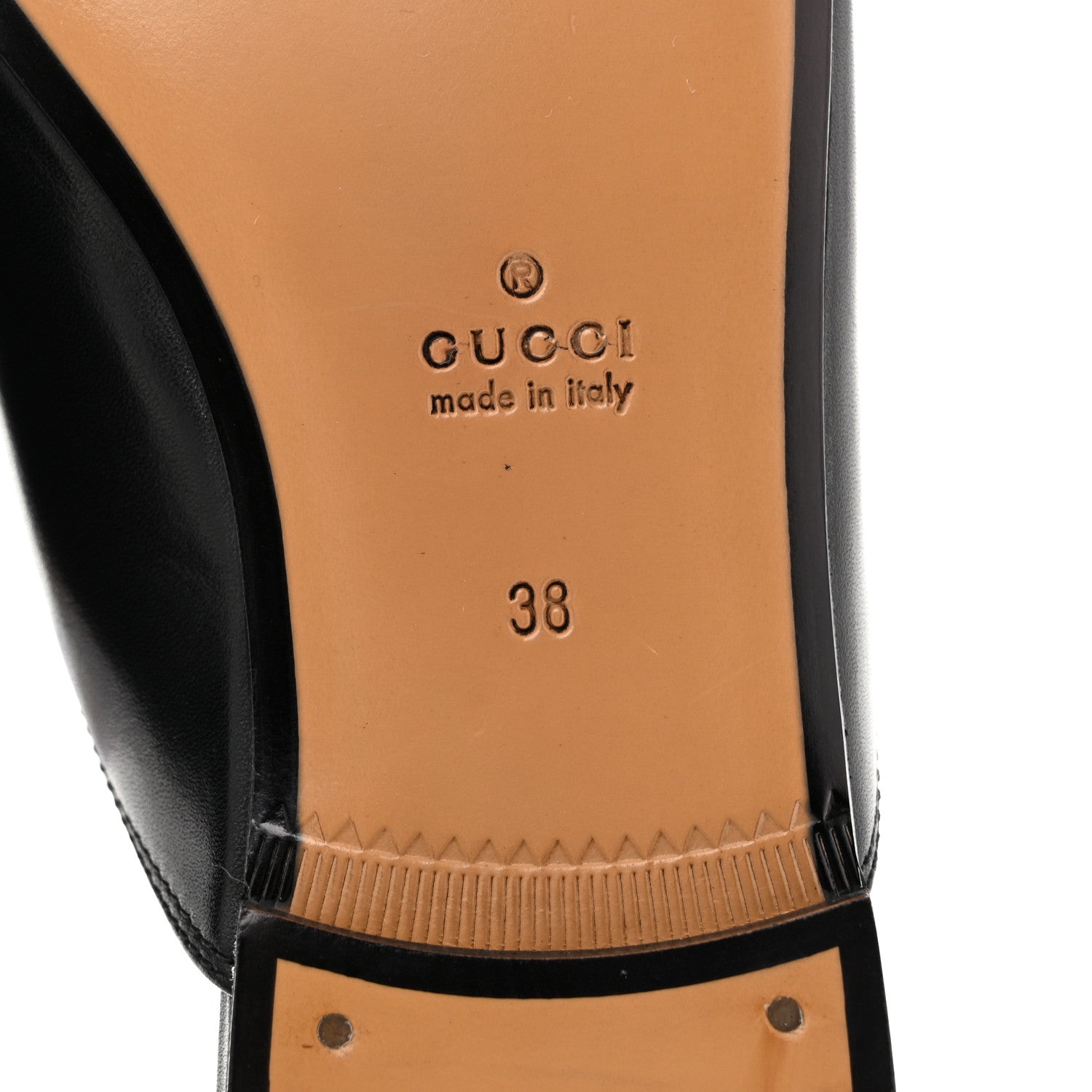 Gucci Calfskin Flower Embroidered Princetown Slippers 38 Black 7 of 11