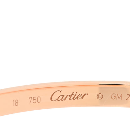 Cartier 18K Pink Gold LOVE Bracelet 18 4 of 4