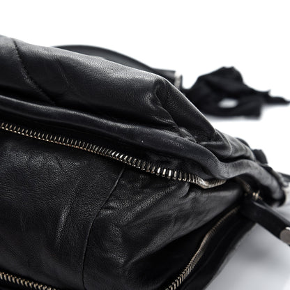 Lanvin Lambskin Quilted Medium Amalia Shoulder Bag Black 14 of 19
