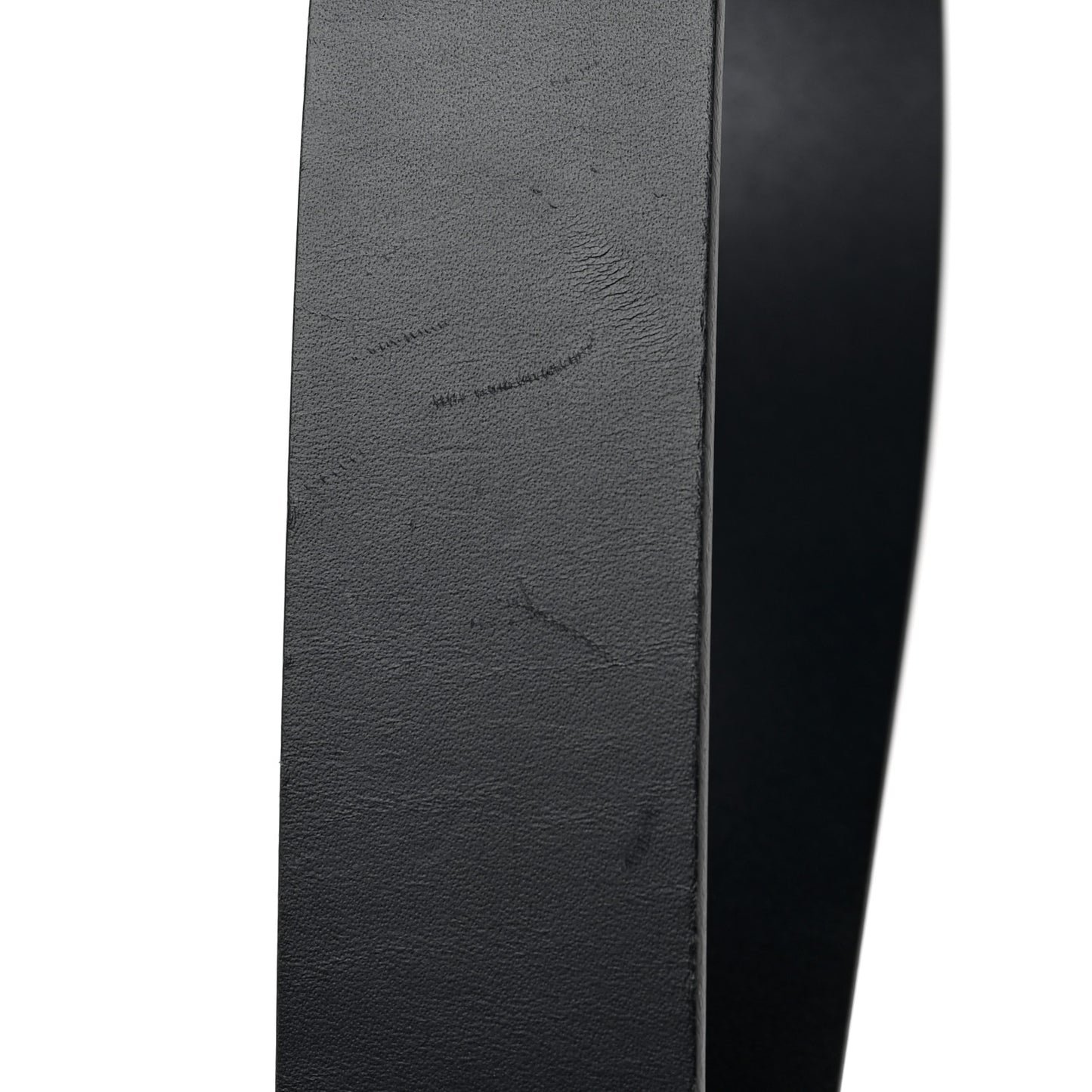 Selleria Calfskin Mens Interlocking G 37mm Belt 105 42 Black