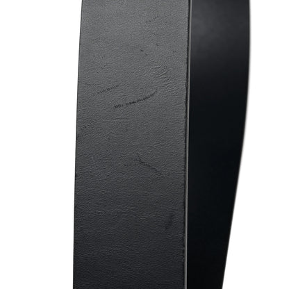 Gucci Selleria Calfskin Mens Interlocking G 37mm Belt 105 42 Black 6 of 6