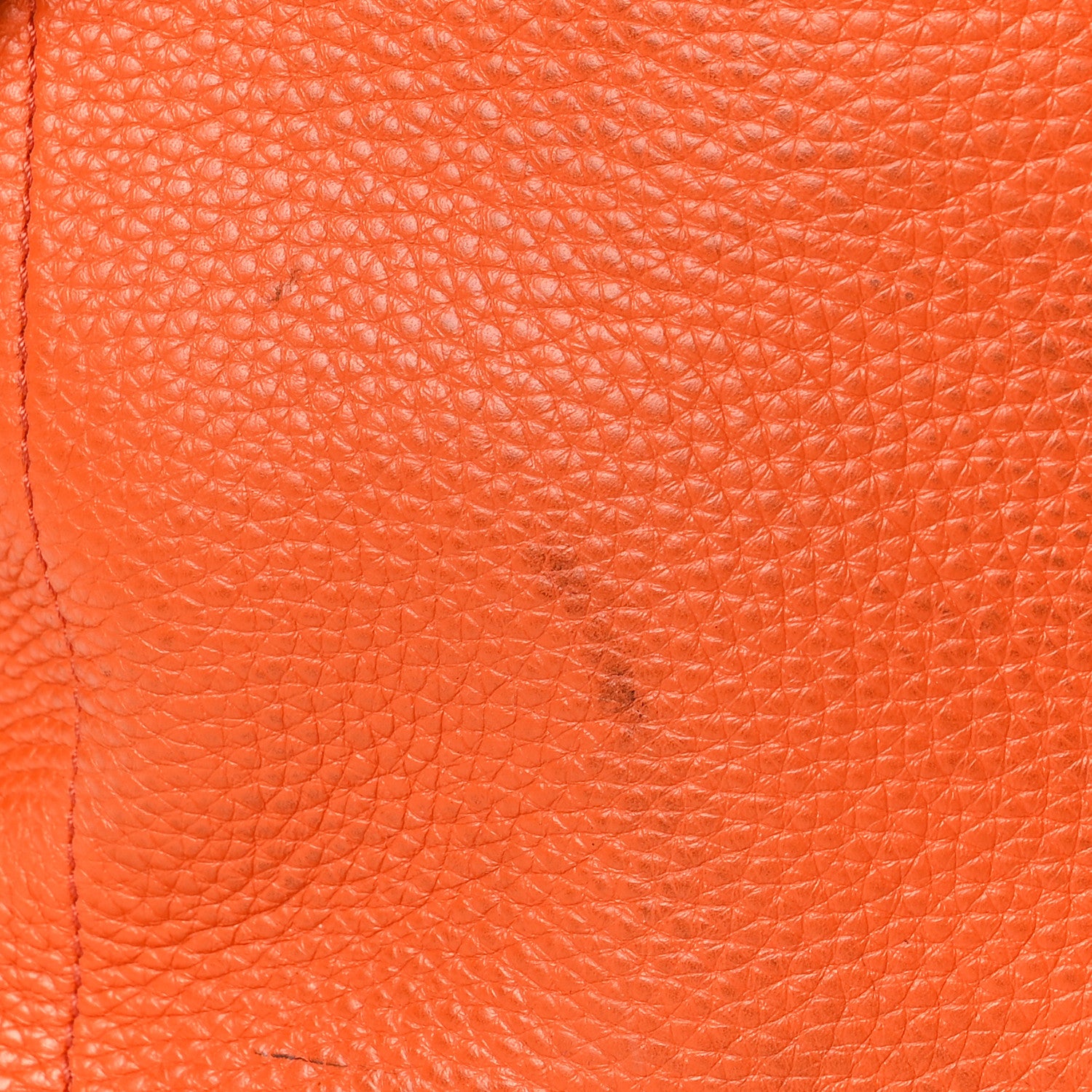 Mulberry Heavy Grain Calfskin City Weekender Duffle Bag Orange 10 of 20