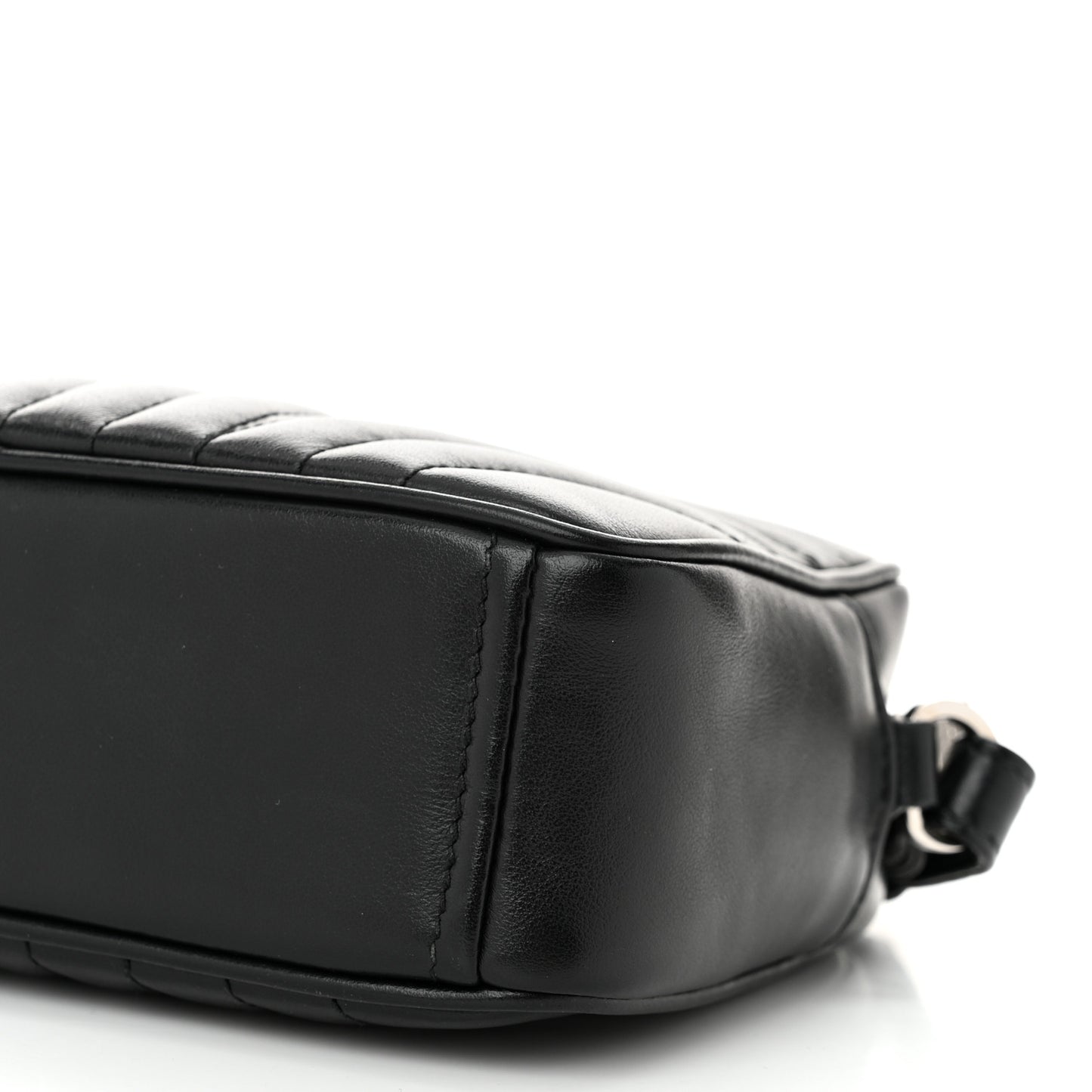 Soft Calfskin Diagramme Camera Bag Black