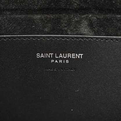 Saint Laurent Calfskin Monogram Take Away Box Black 6 of 10