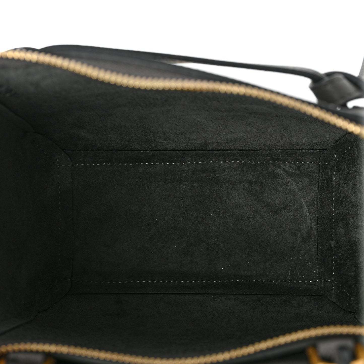 Grained Calfskin Nano Belt Bag Grey