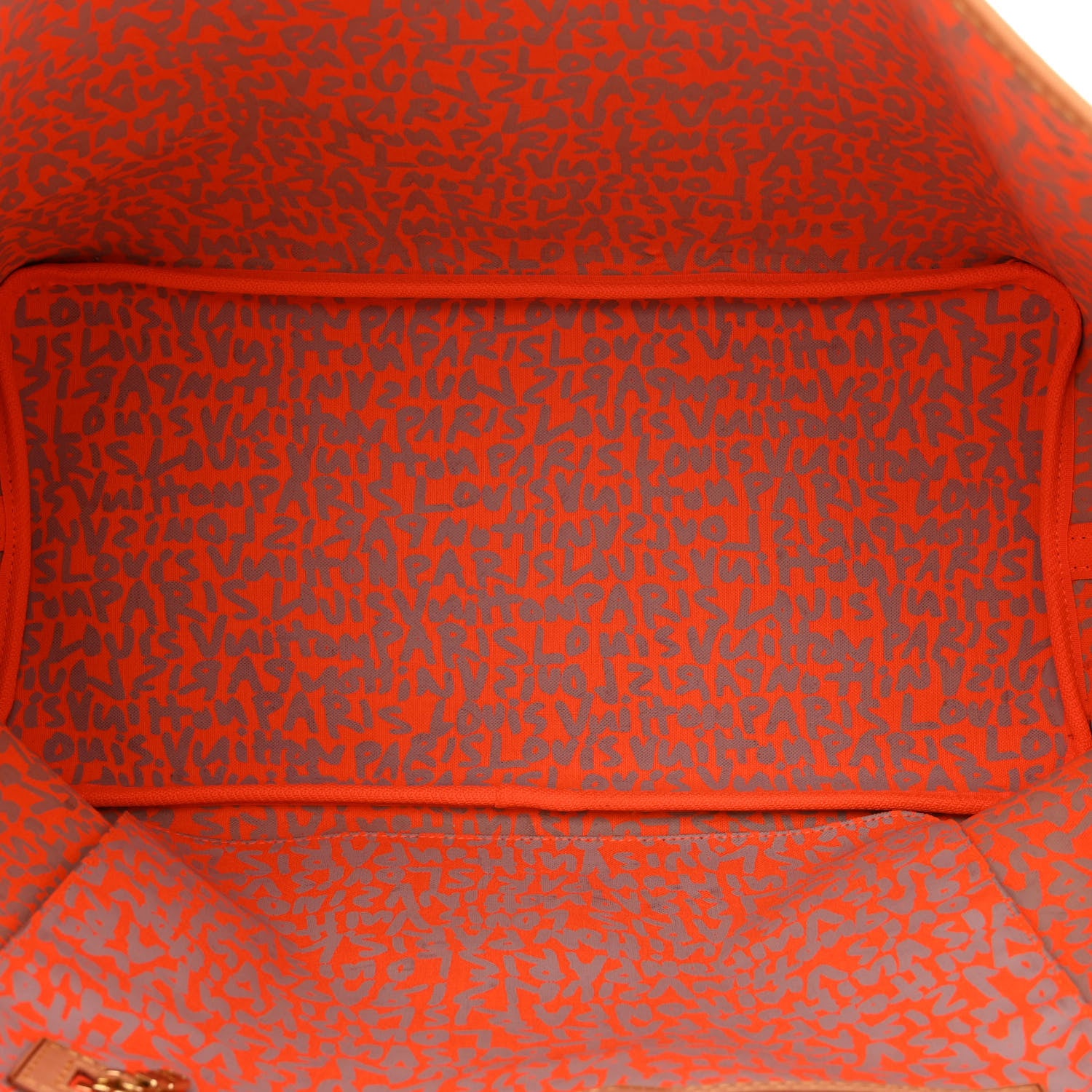 Louis Vuitton Monogram Graffiti Neverfull GM Orange 5 of 11