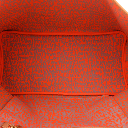 Louis Vuitton Monogram Graffiti Neverfull GM Orange 5 of 11