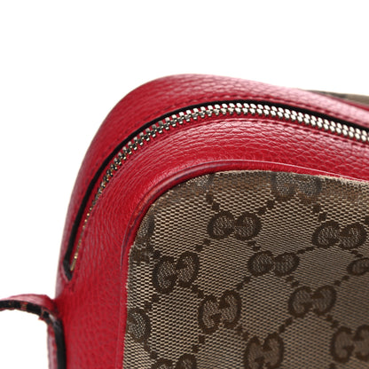 Gucci Monogram Mini Bree Messenger Bag Red 20 of 21
