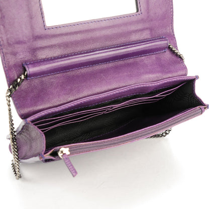 Proenza Schouler Lambskin Large PS1 Chain Wallet Veruca Salt 5 of 7