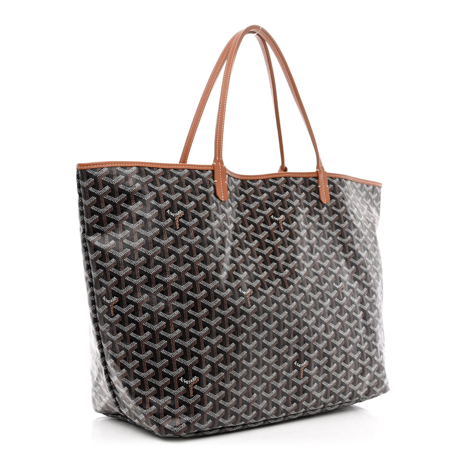 Goyard Goyardine Saint Louis GM Black Gold 4 of 12