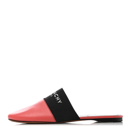Givenchy Calfskin Bedford Logo Mule Slides 39 Lobster 1 of 8