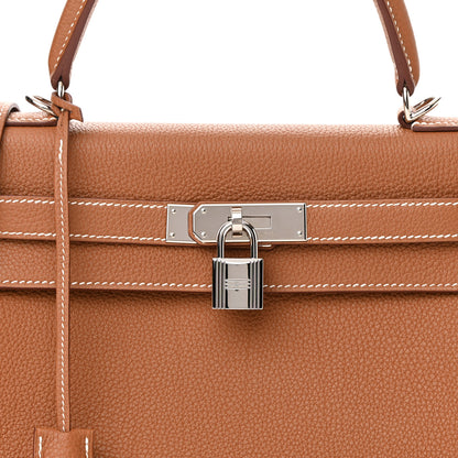 Hermes Togo Kelly Retourne 28 Gold 8 of 11