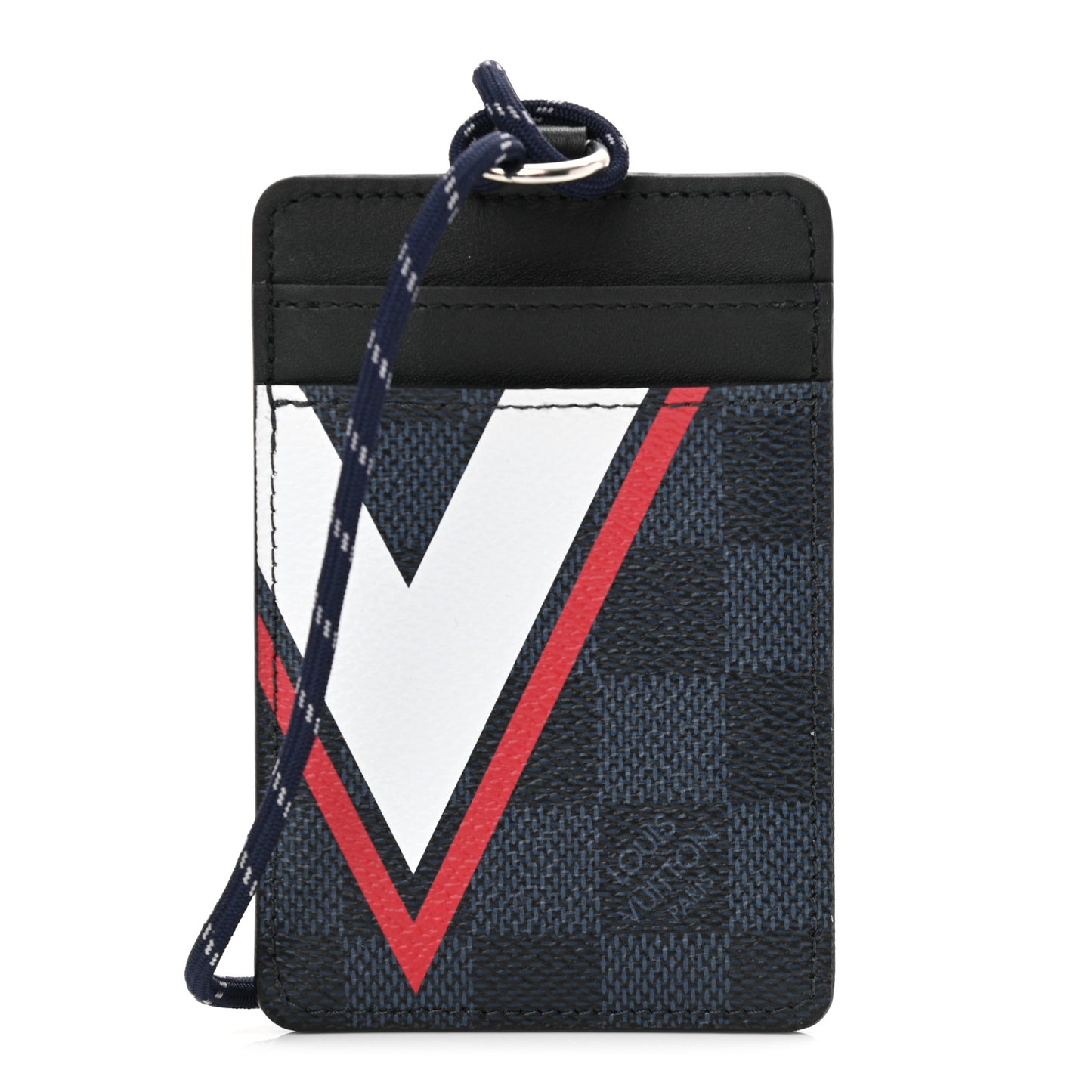 Damier Cobalt Latitude America's Cup ID Card Holder