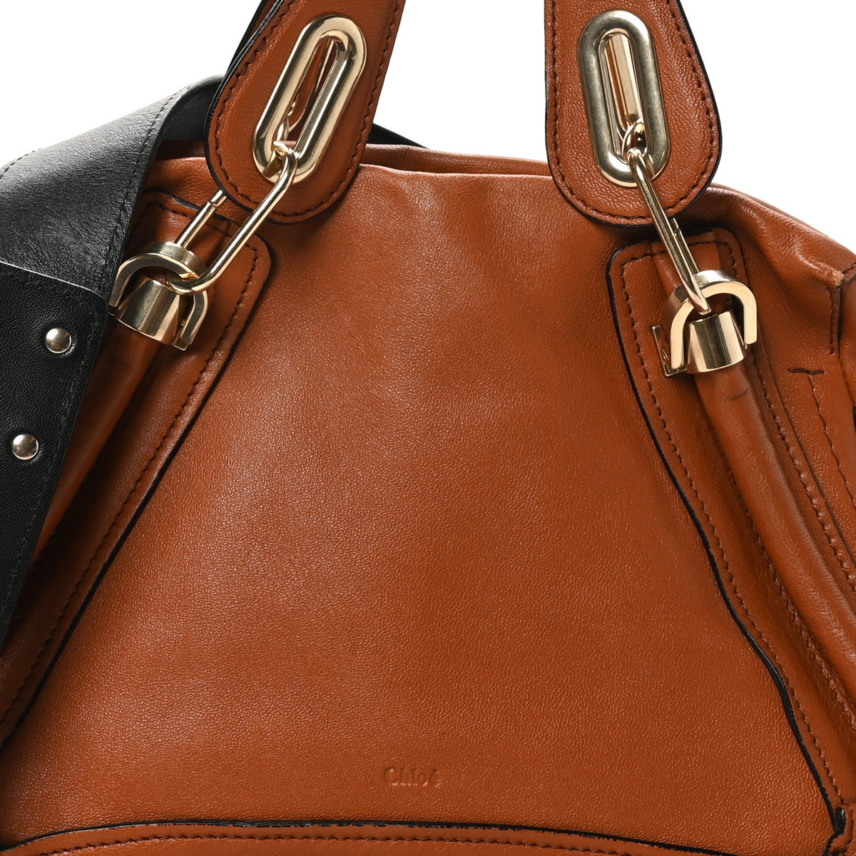 Chloe Sheepskin Medium Military Paraty Armagnac 7 of 9