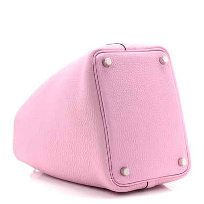 Hermes Taurillon Clemence Picotin Lock 18 PM Mauve Sylvestre 4 of 8