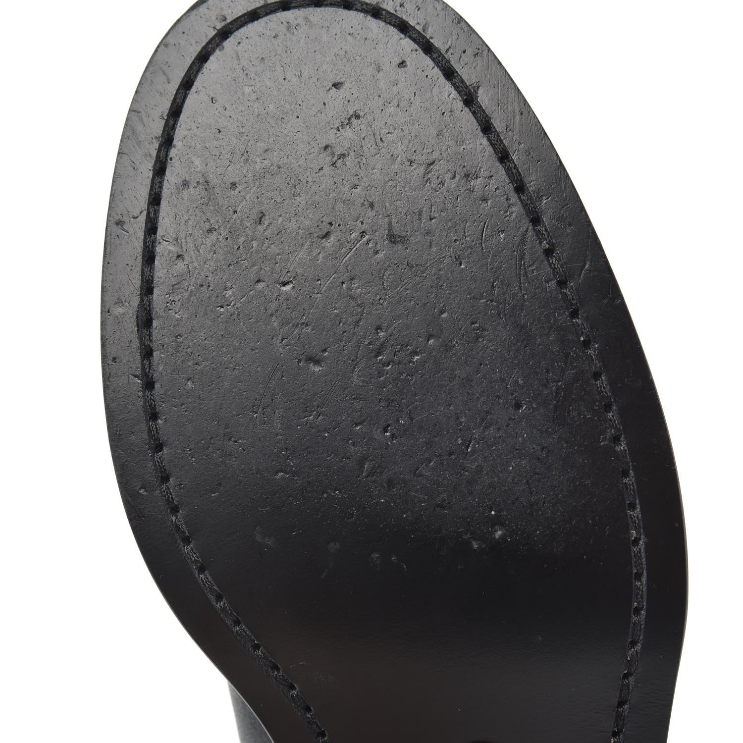 Chanel Calfskin Quilted CC Boots 38 Black 7 of 9