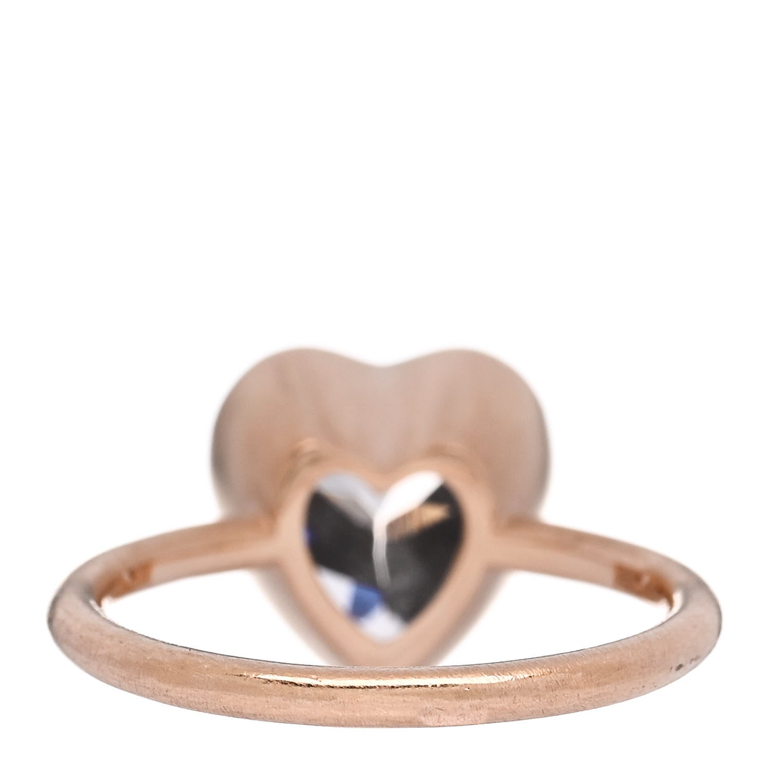 Irene Neuwirth 18K Pink Gold Morganite Heart Ring 54 7 4 of 6