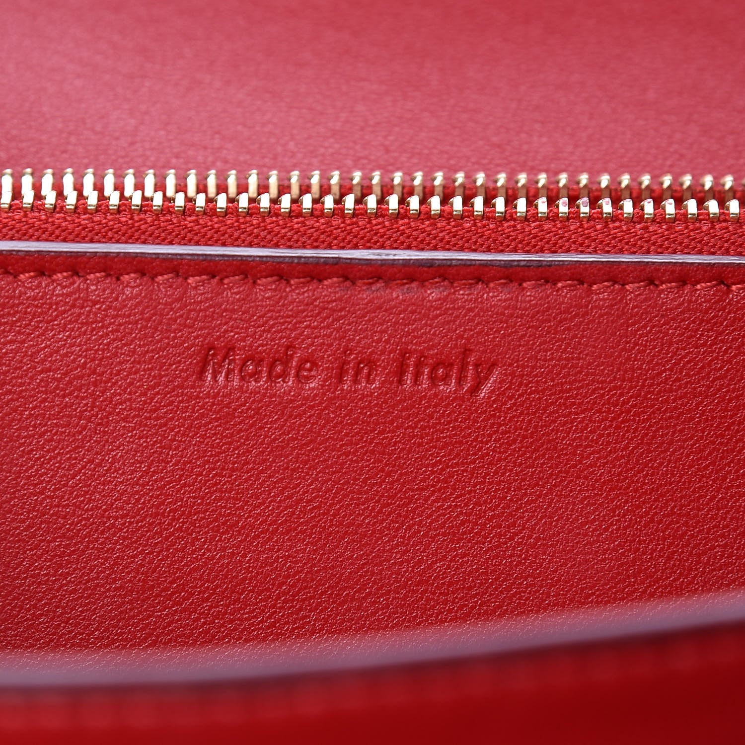 Celine Goatskin Medium Classic Box Flap Bag Carmin 7 of 9