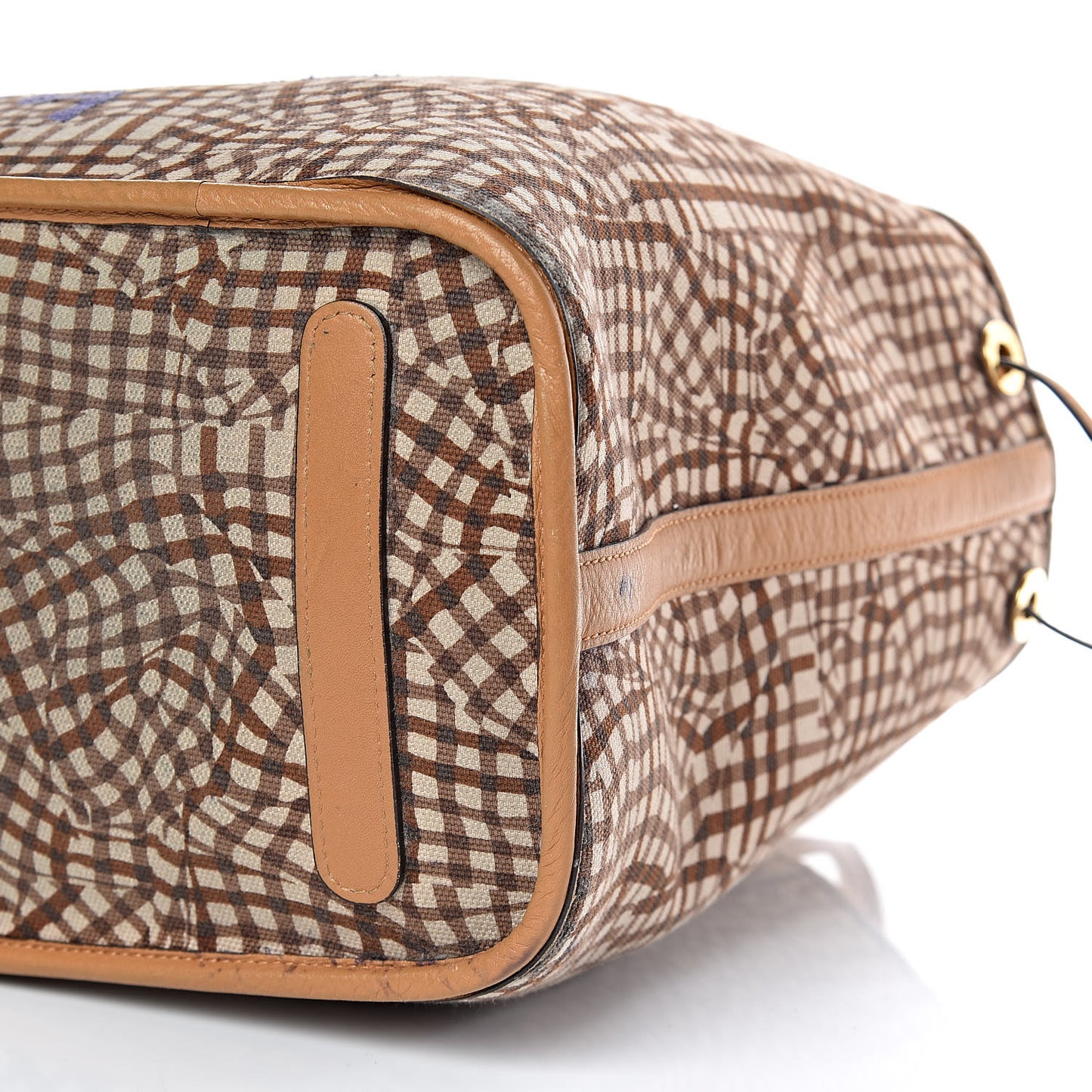 Visetos Medium Liz Reversible Shopper Tote Cognac