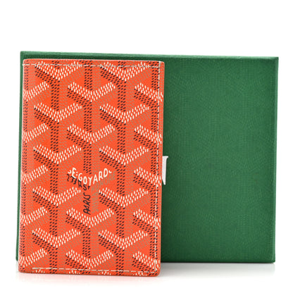 Goyard Goyardine Saint Pierre Card Holder Orange 9 of 9
