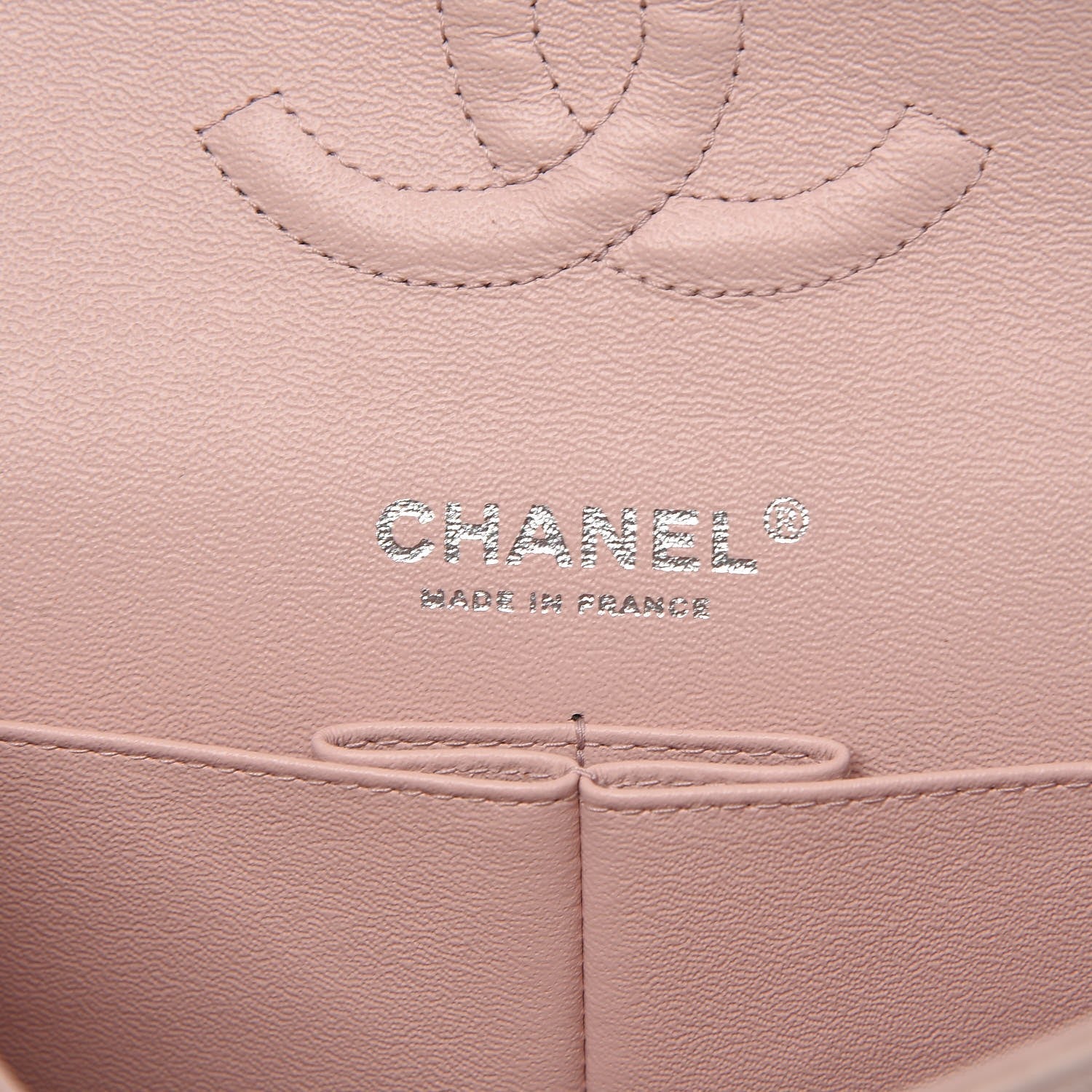 Chanel Caviar Medium Double Flap Light Pink 7 of 10