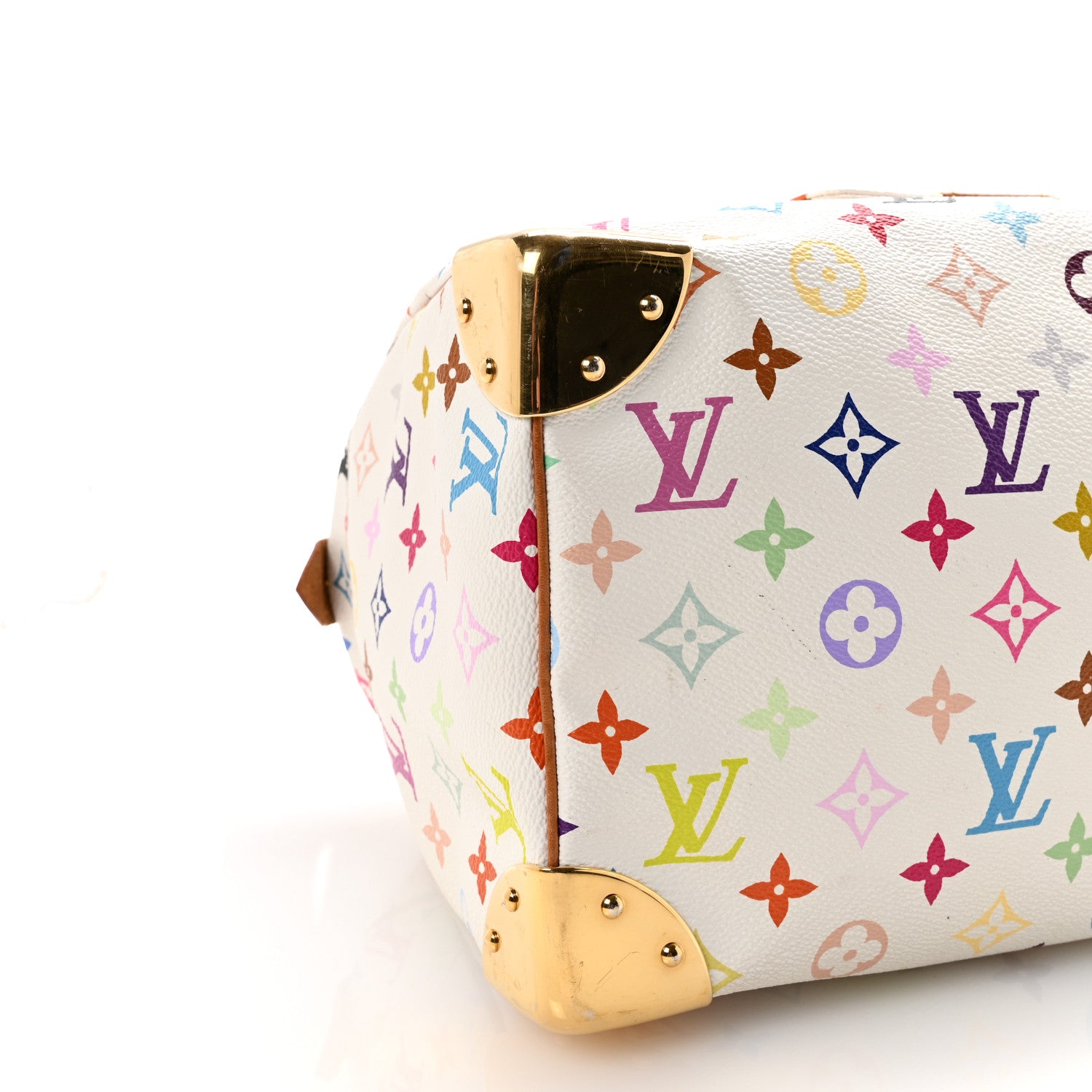 Louis Vuitton Monogram Multicolor Speedy 30 White 8 of 9