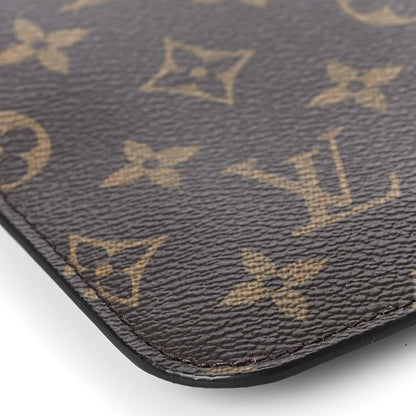 Louis Vuitton Monogram Neverfull MM GM Pochette Fuchsia 8 of 9