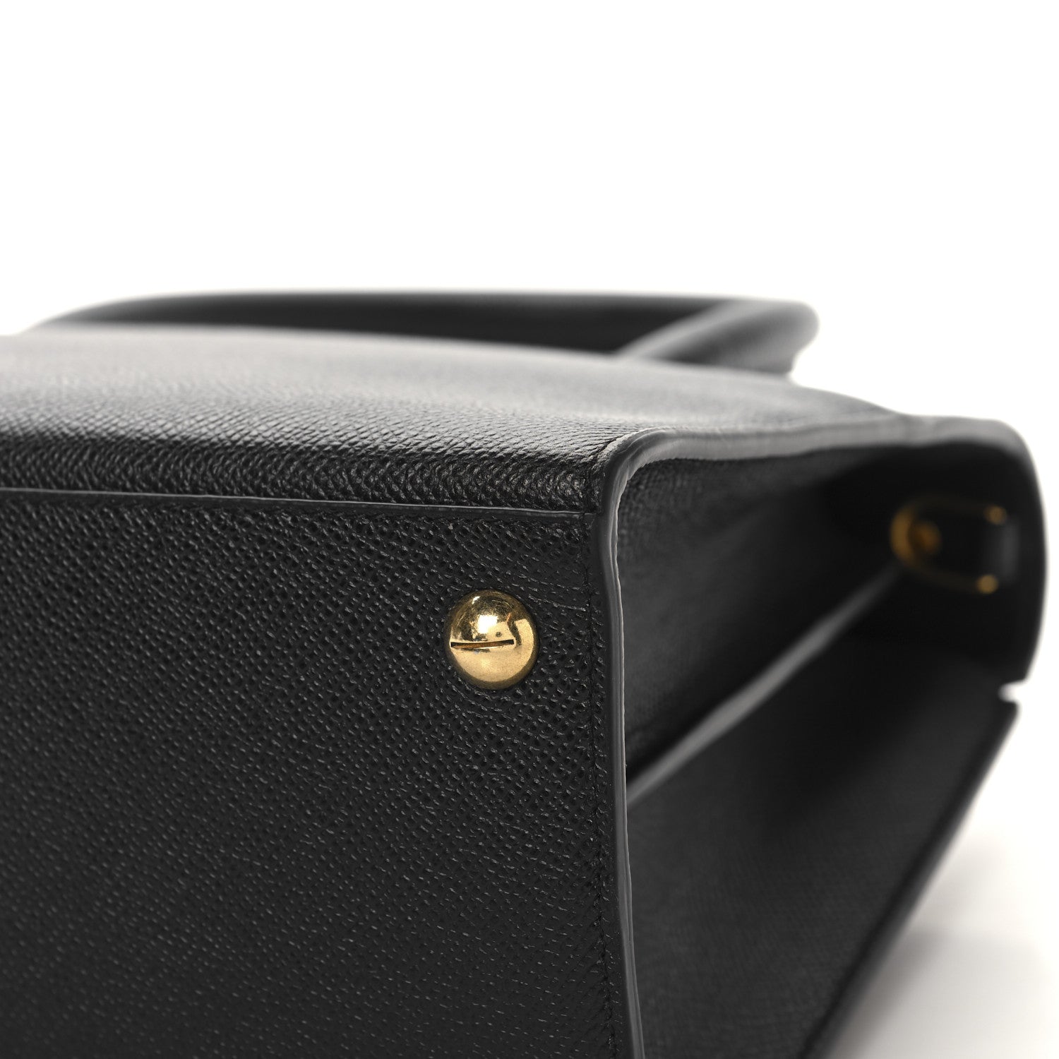 Christian Dior Grained Calfskin Medium St. Honore Tote Black 11 of 11