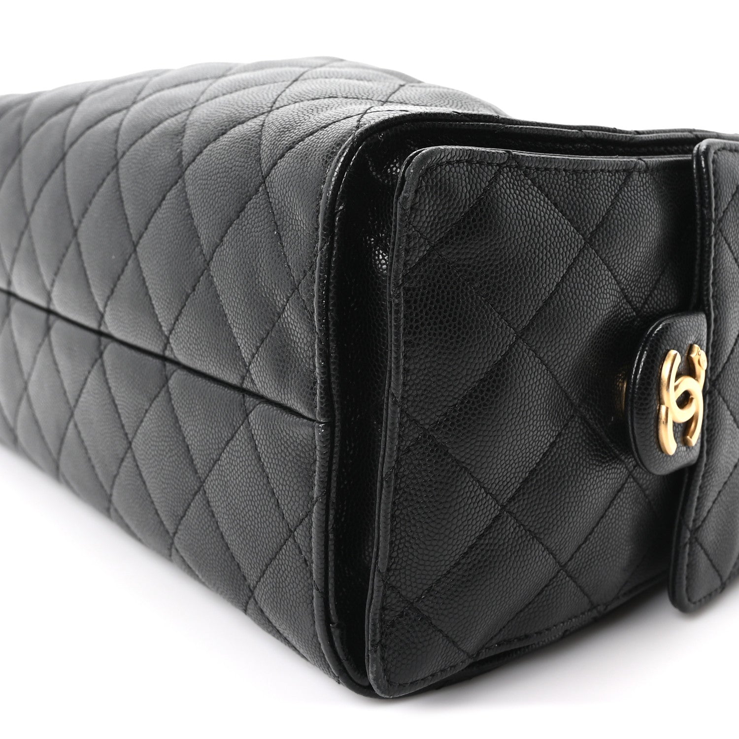 Chanel Caviar Quilted Small Chanel 25 Handbag Black 9 of 10