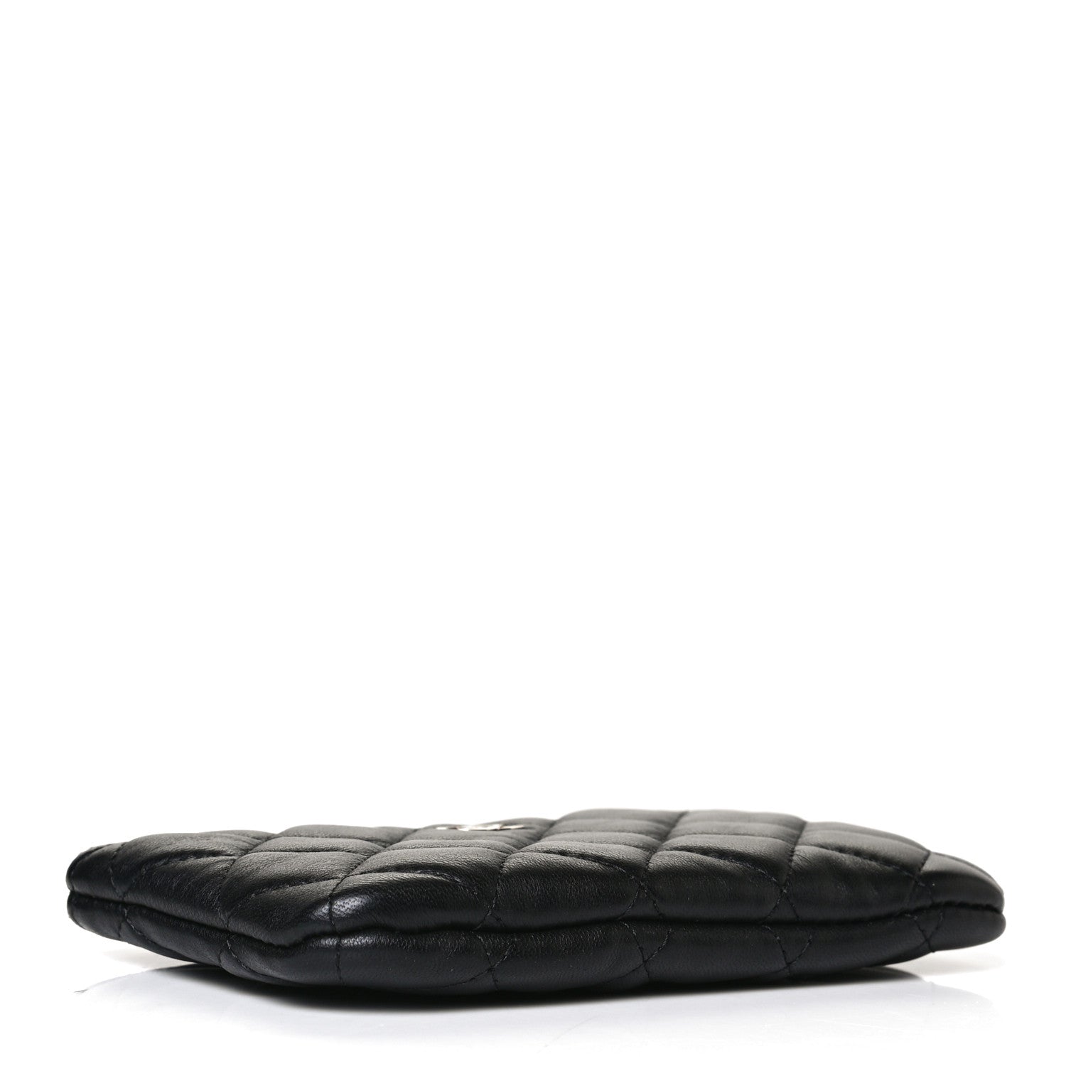 Chanel Lambskin Quilted Small Cosmetic Case Black 3 of 8