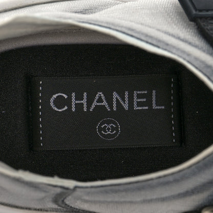 Chanel Mesh Lycra CC Sneakers 36.5 Black 6 of 7