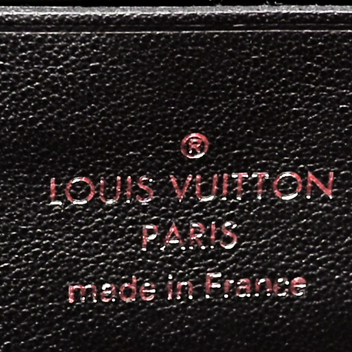 Louis Vuitton Patent Calfskin Laced Monogram Dauphine Chain Wallet Black 6 of 10