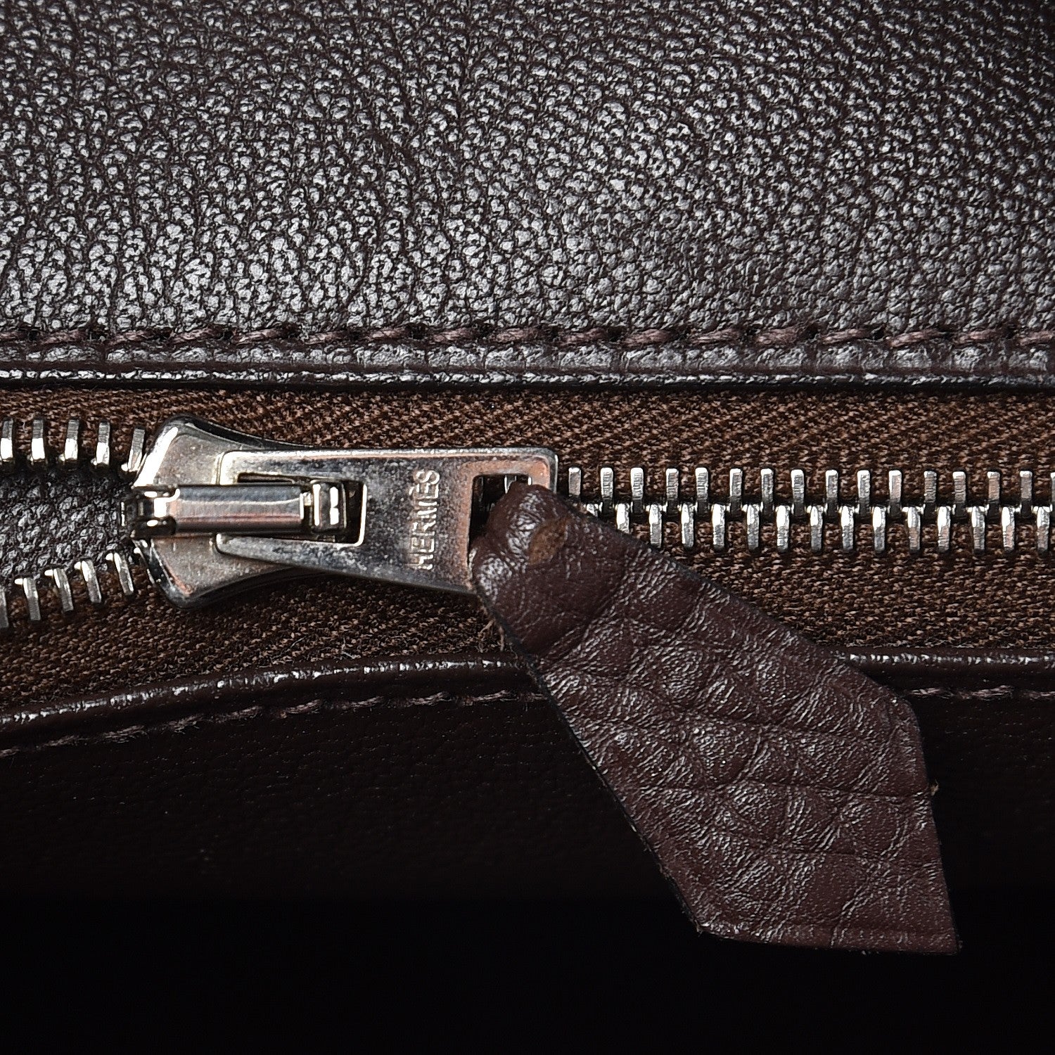 Hermes Fjord Birkin 40 Chocolate 14 of 34