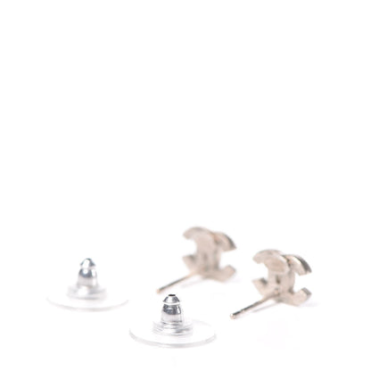 Chanel Crystal Mini Timeless CC Earrings 3 of 4