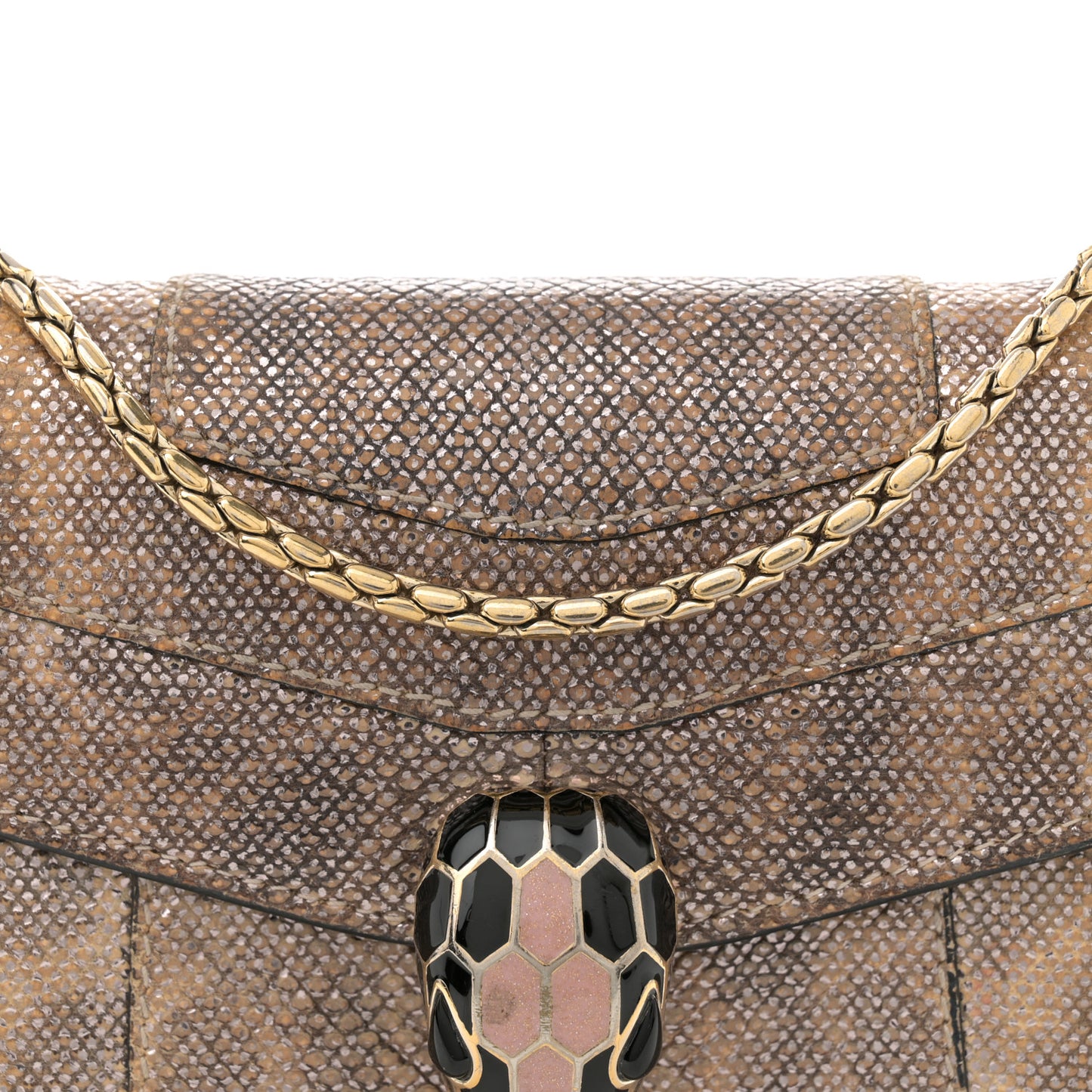 Karung Serpenti Forever Crossbody White Agate