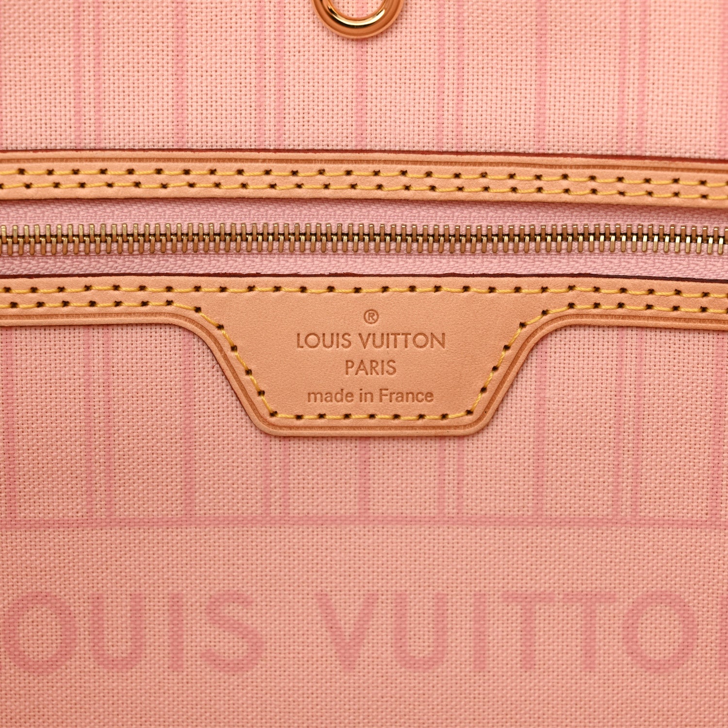 Louis Vuitton Damier Azur Neo Neverfull MM Rose Ballerine 6 of 10