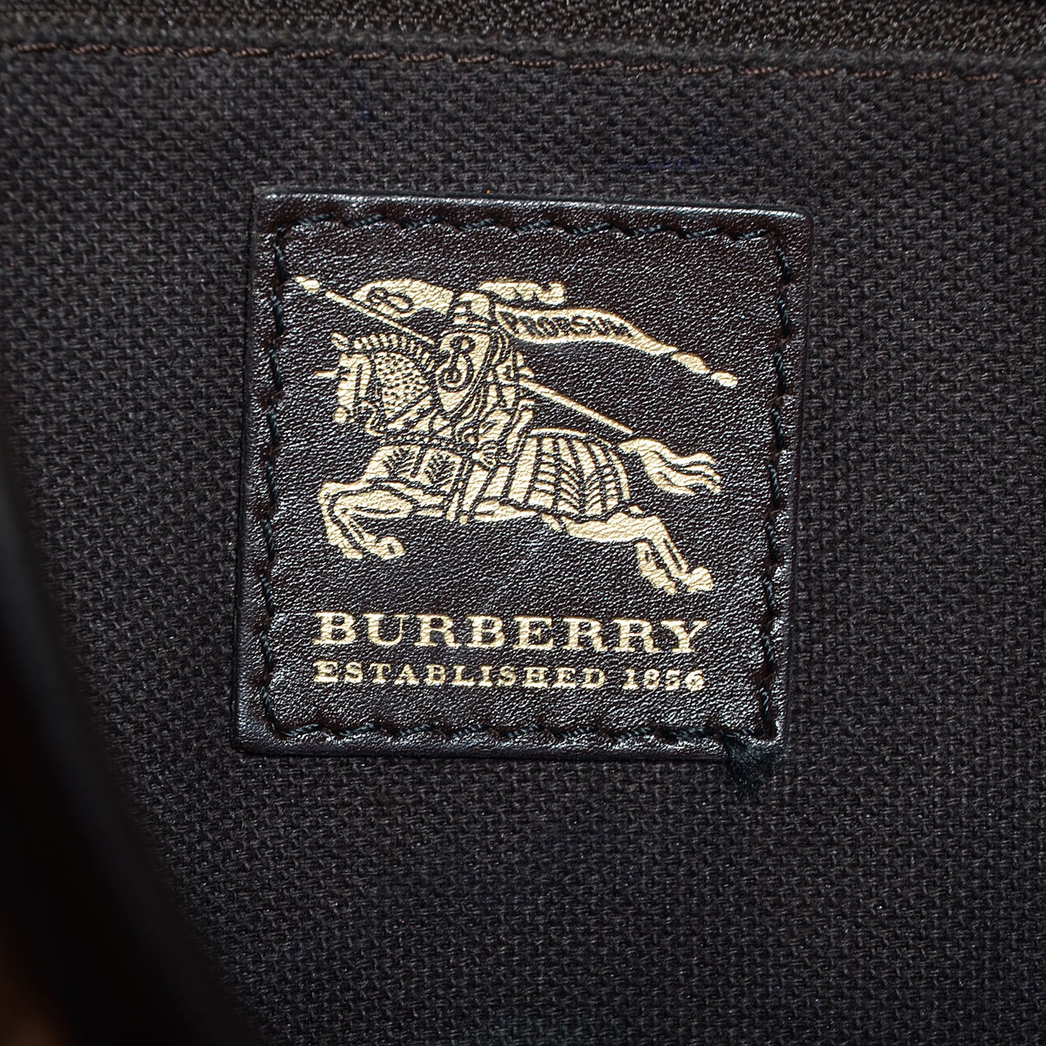 Burberry Haymarket Check Brooke Hobo Brown 8 of 8