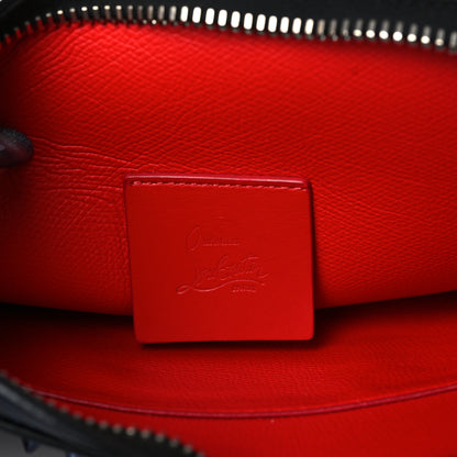 Christian Louboutin Calfskin Studded Skypouch Crossbody Clutch Marine 5 of 7