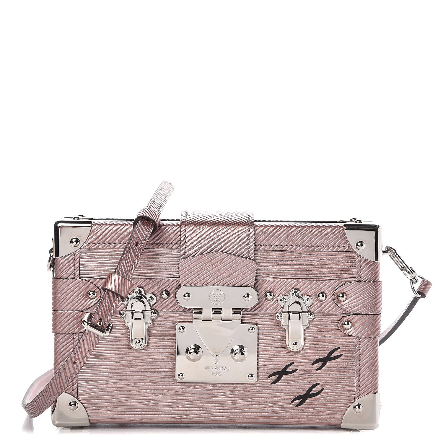 Louis Vuitton Epi Petite Malle Rose Gold 1 of 7