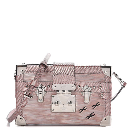 Louis Vuitton Epi Petite Malle Rose Gold 1 of 7