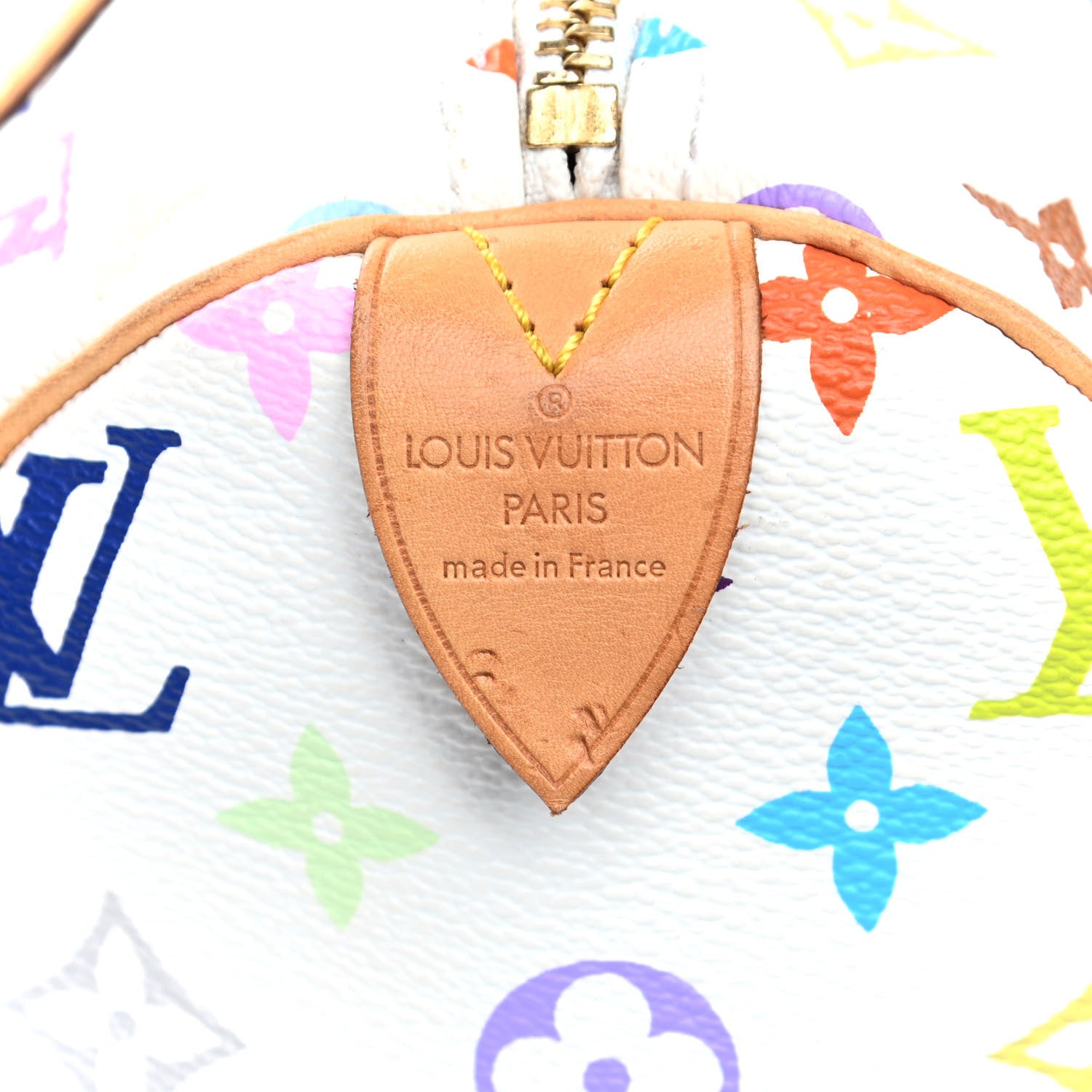 Louis Vuitton Monogram Multicolor Speedy 30 White 7 of 10