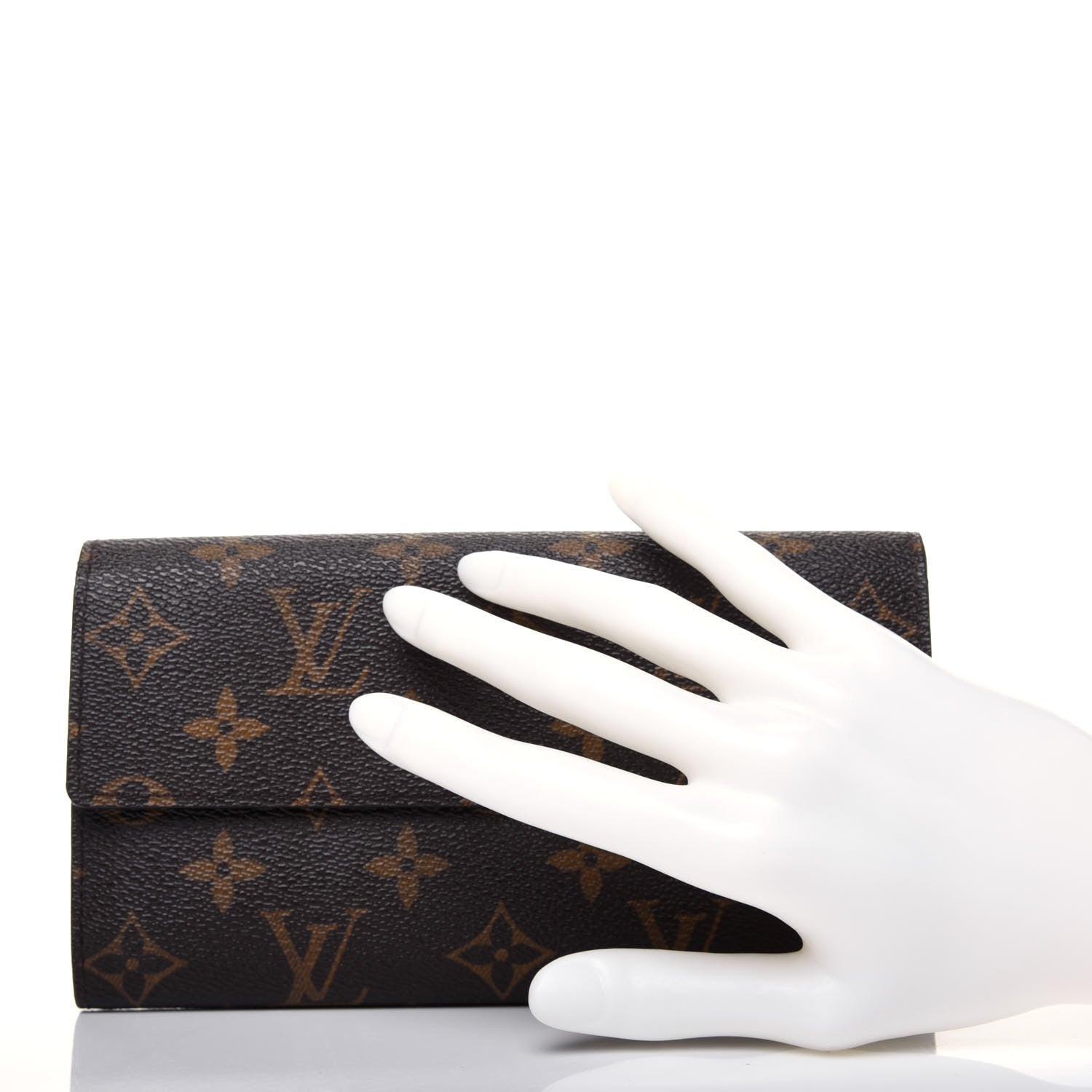 Louis Vuitton Monogram Sarah Wallet 2 of 13