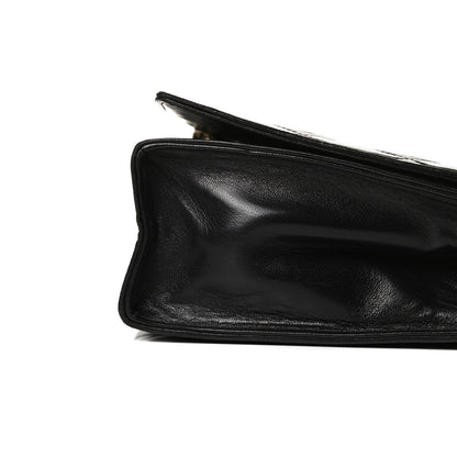 Chanel Lambskin Quilted CC Small Single Flap Black 11 of 16
