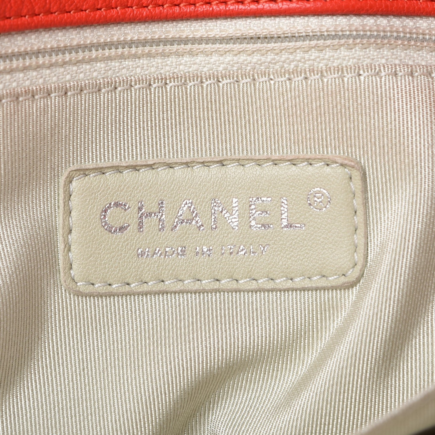 Washed Lambskin Quilted Maxi Chain Around Flap Red