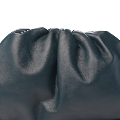 Bottega Veneta Smooth Butter Calf The Pouch Oversized Clutch Deep Blue 9 of 9