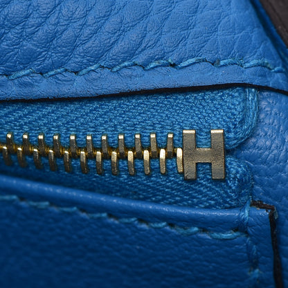 Hermes Togo Kelly Retourne 28 Bleu Zanzibar 9 of 36