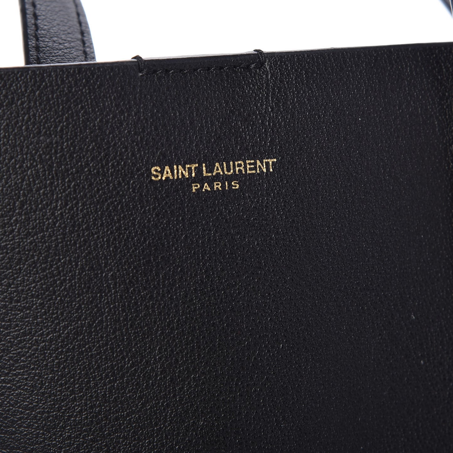 Calfskin Toy Shopping Tote Black