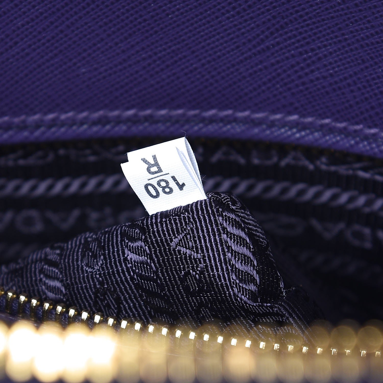 Prada Saffiano Lux Large Promenade Tote Viola 7 of 8