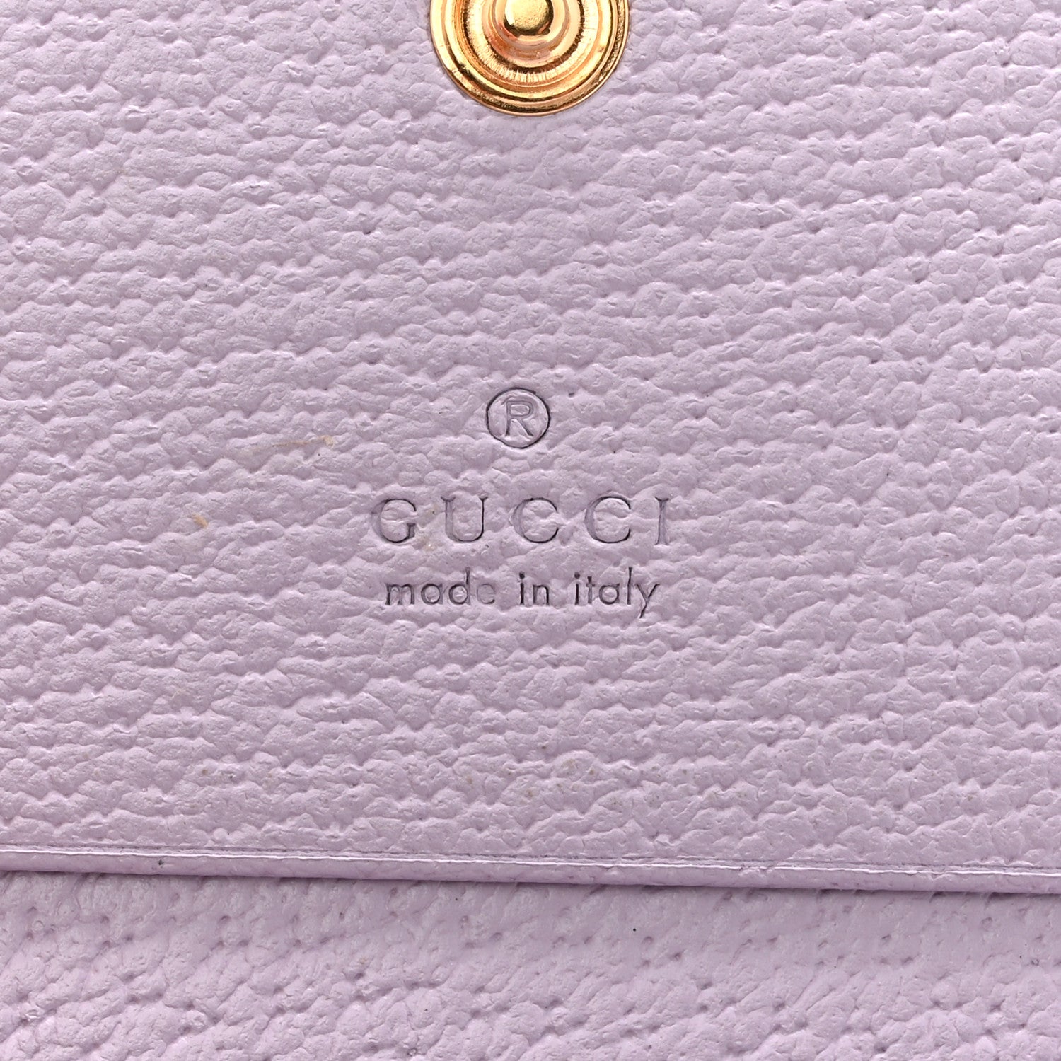 Gucci Monogram Jumbo GG Textured Dollar Calfskin Ophidia Card Case Beige Lapis 6 of 8