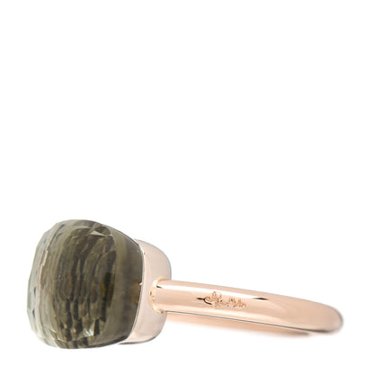Pomellato 18K Rose Gold Prasiolite Classic Nudo Ring 49 4.75 3 of 5